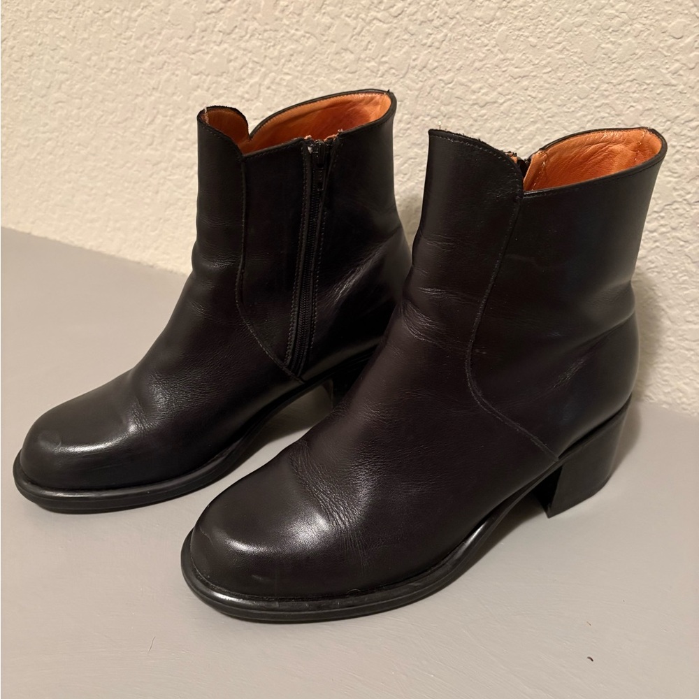 Santana Canada Waterproof Black Leather Boots